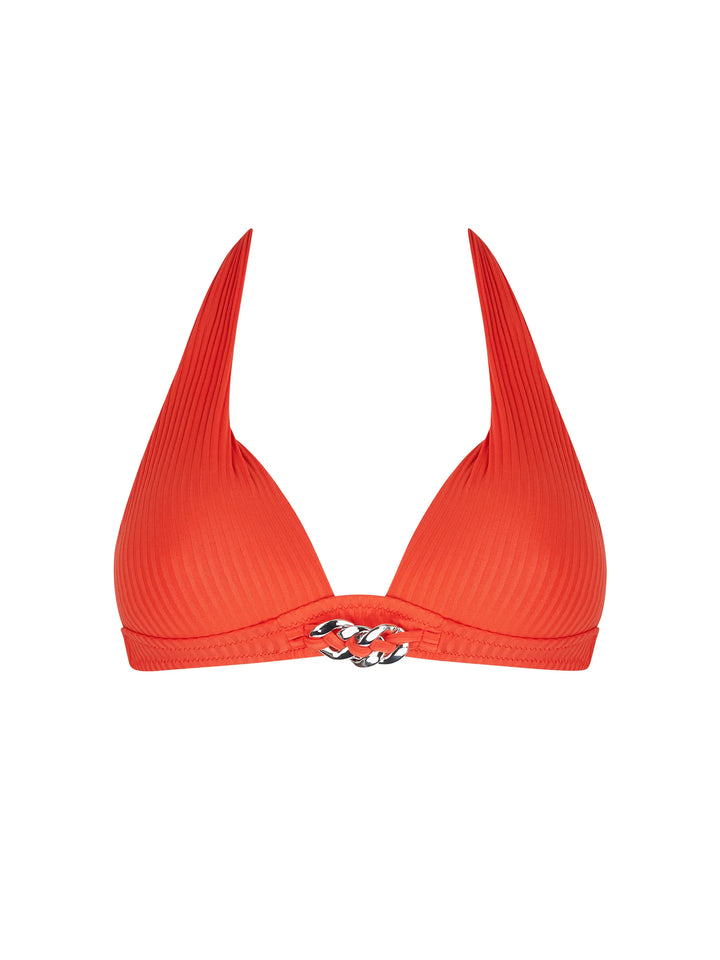 Antigel Swimwear - La Stricto Chic Padded Triangle Bikini Stricto Orange