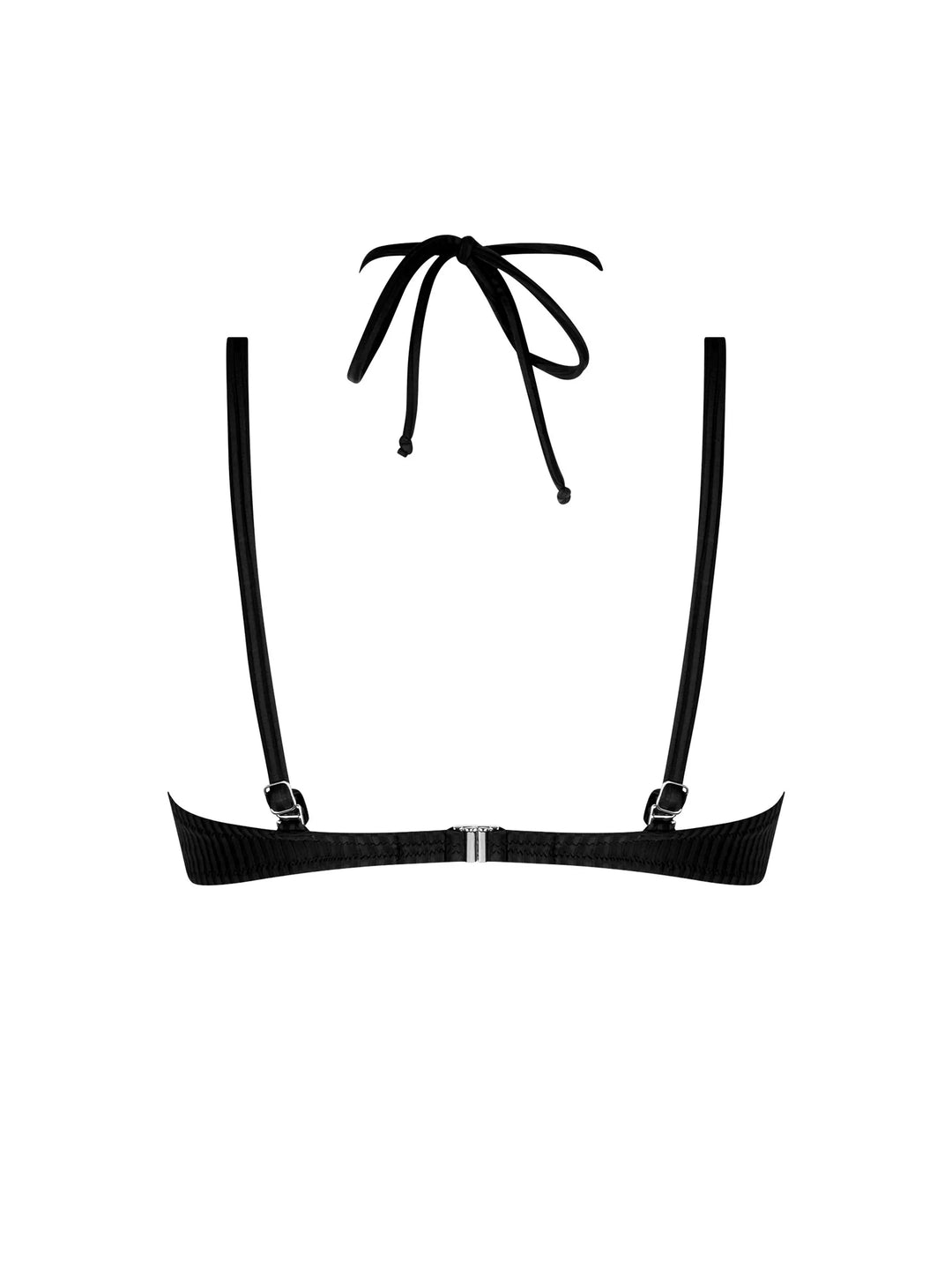 Antigel Swimwear - La Stricto Chic Padded Bikini Top Noir