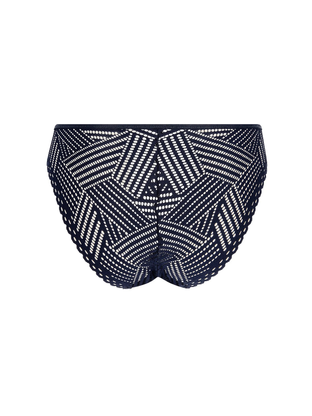 Antigel By Lise Charmel Tressage Graphic Low Waist Brief - Tressage Marine