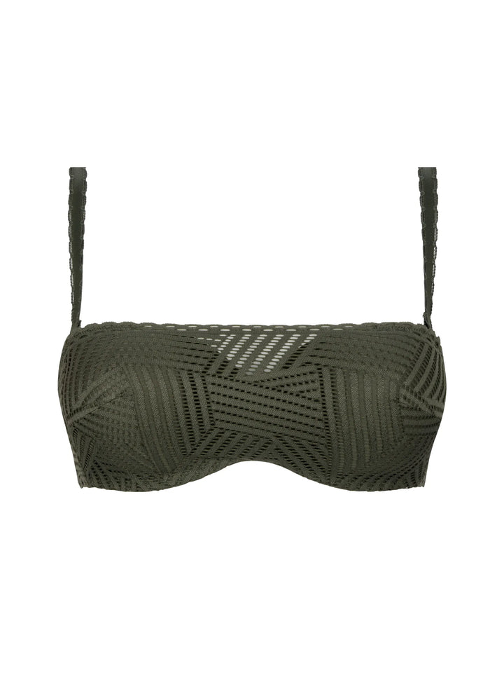 Antigel by Lise Charmel - Tressage Graphic Strapless Bandeau Bra Eclat Aventure