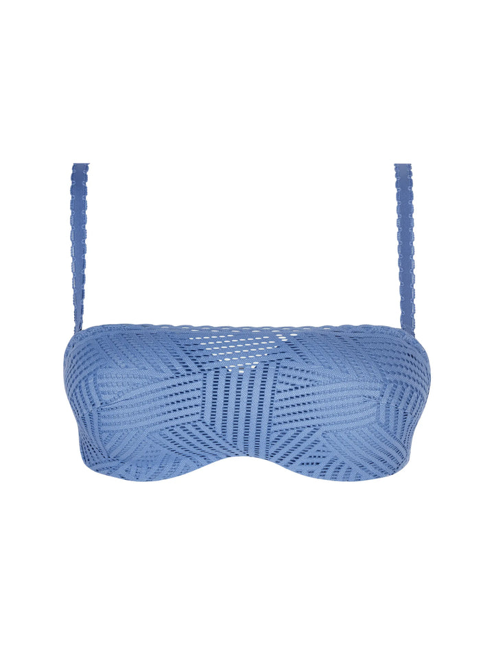 Antigel by Lise Charmel - Tressage Graphic Strapless Bra Tressage Denim