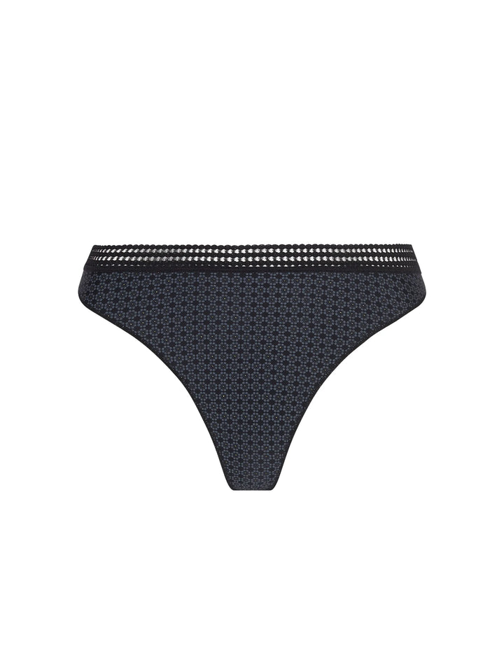 Antigel by Lise Charmel - Daily Paillette Thong Noir Pailette