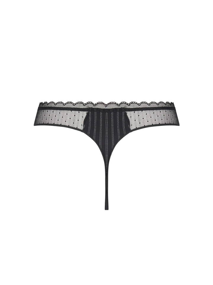 Antigel by Lise Charmel - Jolie Dandy Thong Noir Cocktail