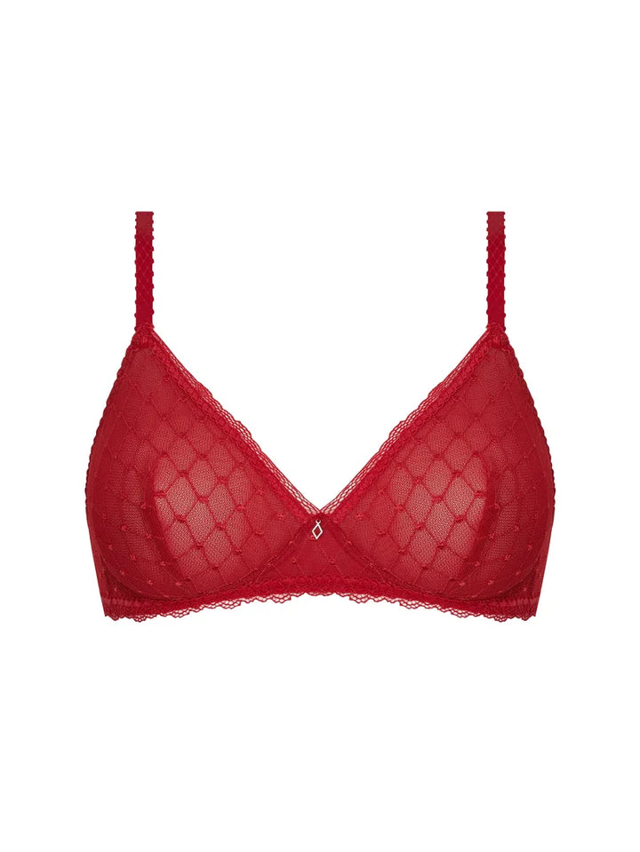 Antigel by Lise Charmel - Agenda Plaisir Wireless Triangle Bra Rouge Cherry