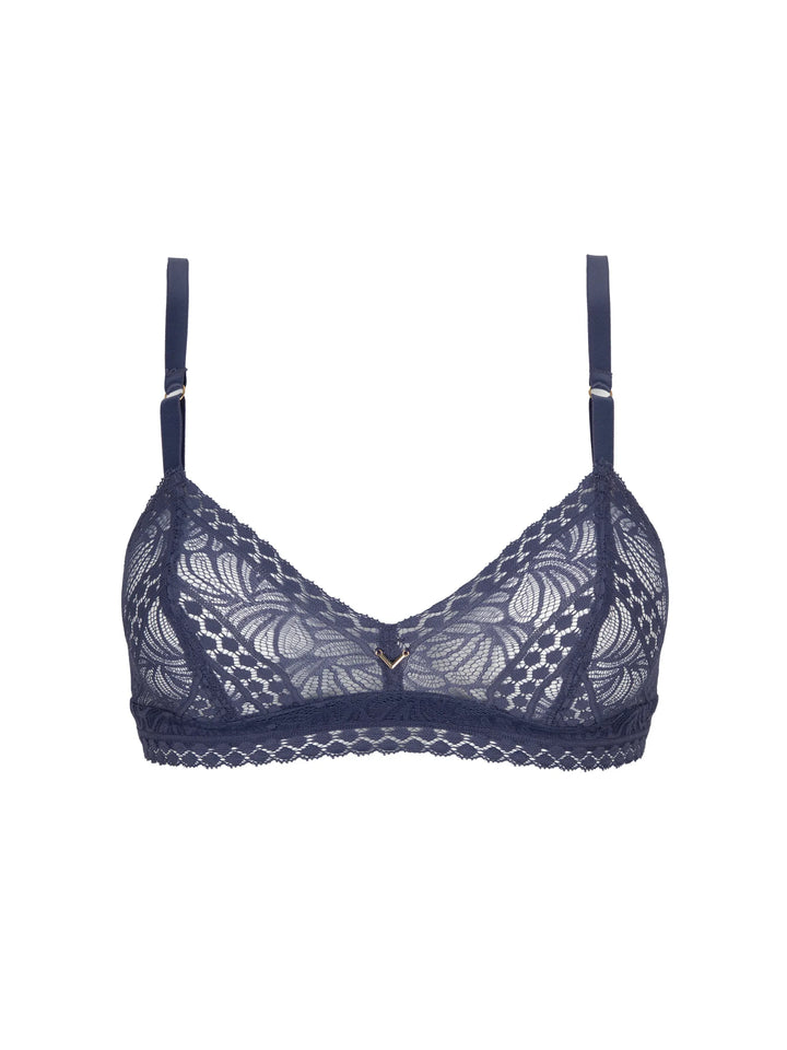 Antigel by Lise Charmel - Atelier Seduction Non-Wired Triangle Bleu Purple