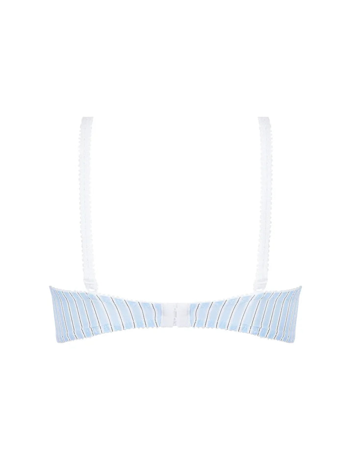 Antigel by Lise Charmel - Un Brin Garconne Wireless Triangle Bra Bleu Liquette