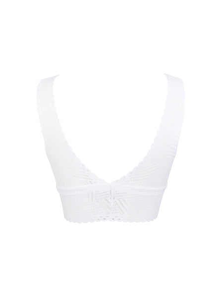 Antigel By Lise Charmel Tressage Graphic Bralette - Tressage Blanc| Ouh ...