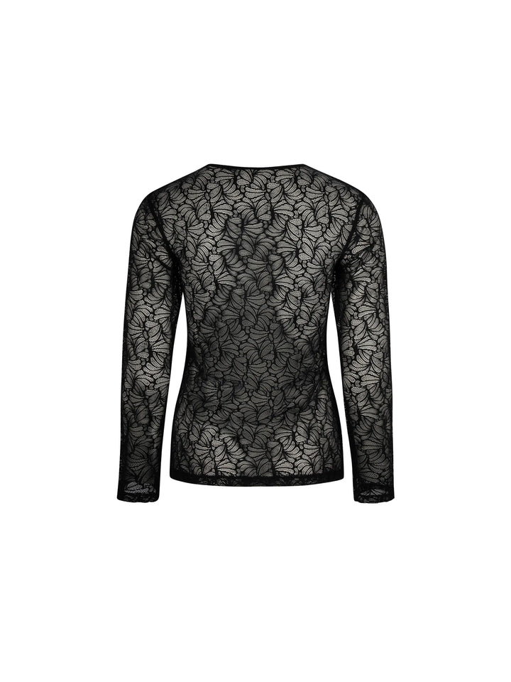 Antigel by Lise Charmel - Atelier Seduction Long Sleeved Top Noir