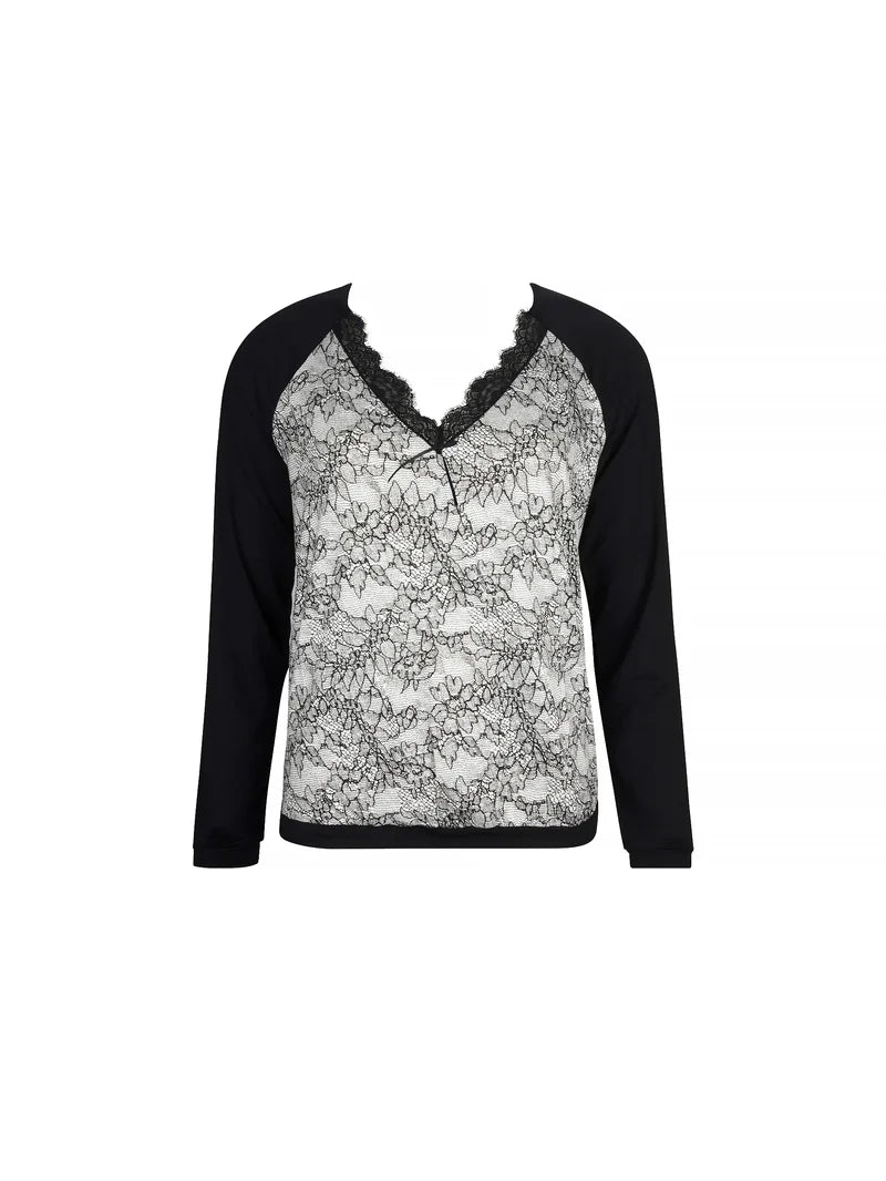 Antigel by Lise Charmel - Power Dentelle Sweater Dentelle Fusain