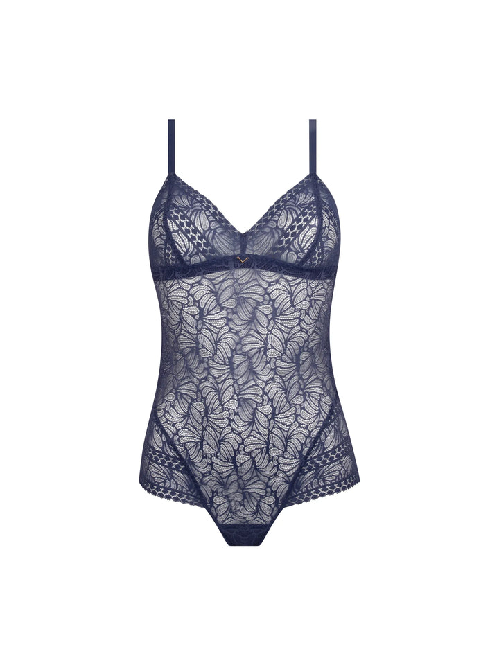 Antigel by Lise Charmel - Atelier Seduction RTW Bodysuit Bleu Purple