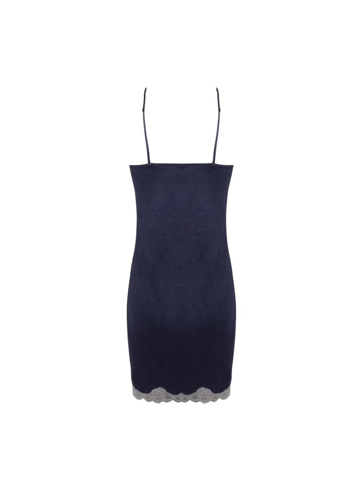 Antigel by Lise Charmel - Simply Perfect Thin Strap Nighty Bleu Chiné Nacre