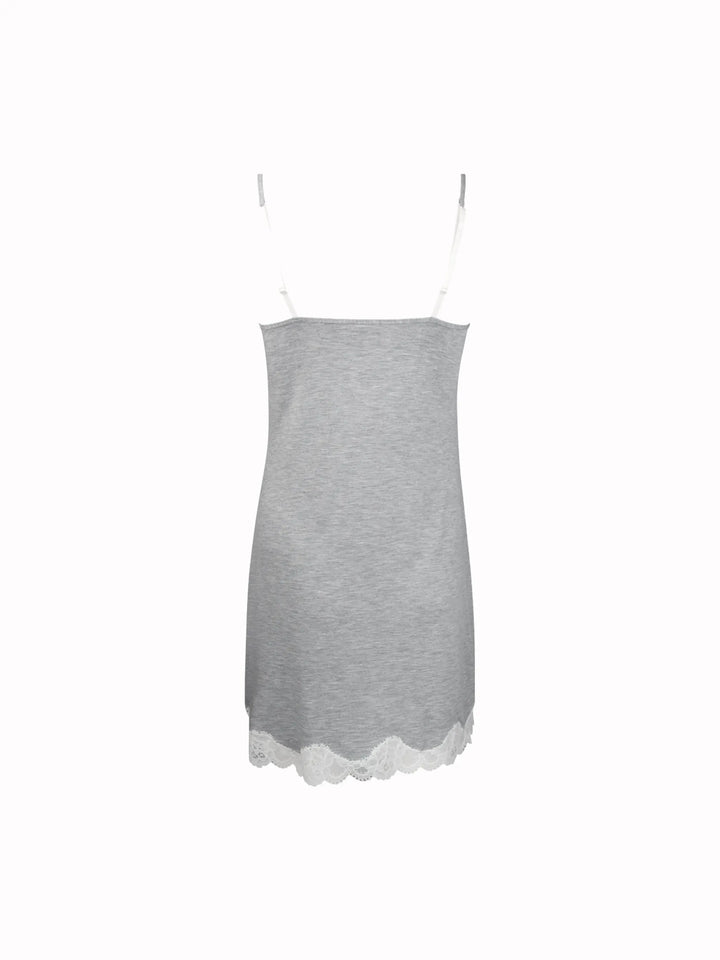 Antigel by Lise Charmel - Simply Perfect Thin Strap Nighty Chiné Gris