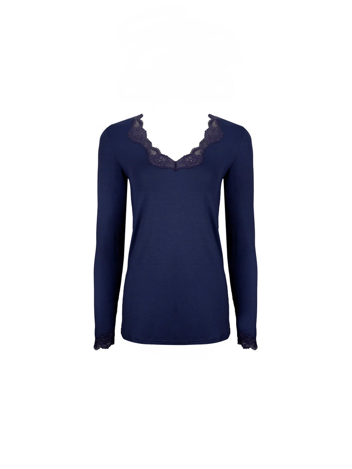 Antigel by Lise Charmel - Simply Perfect Long-Sleeved Top Bleu Purple