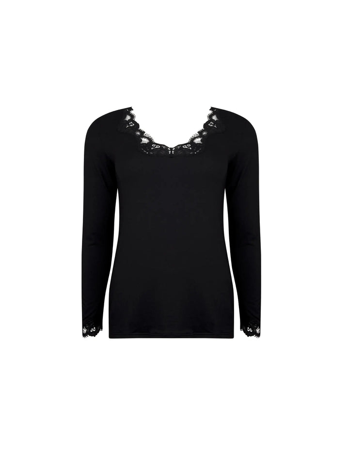 Antigel by Lise Charmel - Simply Perfect Long-Sleeved Top Noir