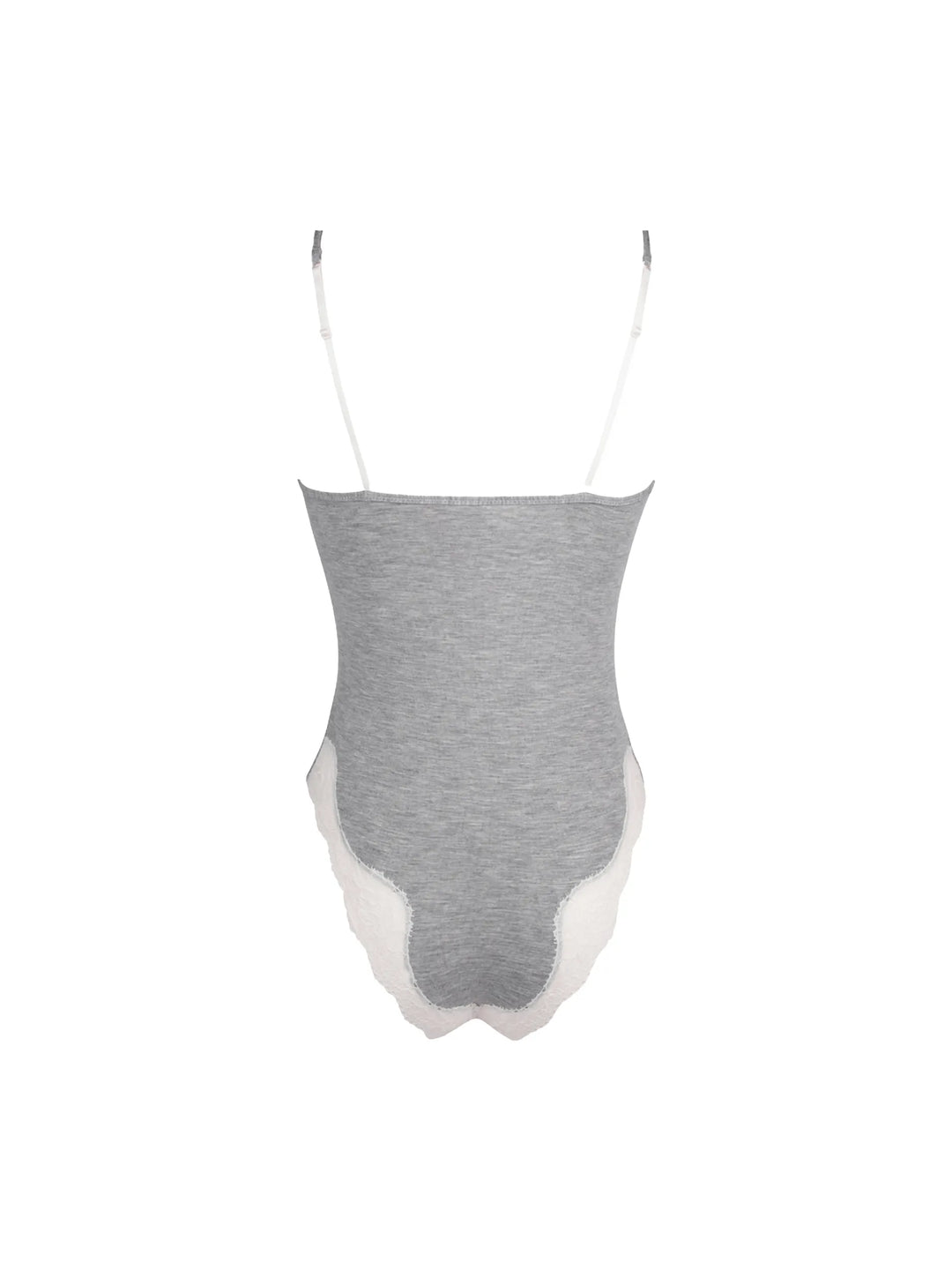 Antigel by Lise Charmel - Simply Perfect Spaghetti Strap Bodysuit Chiné Gris