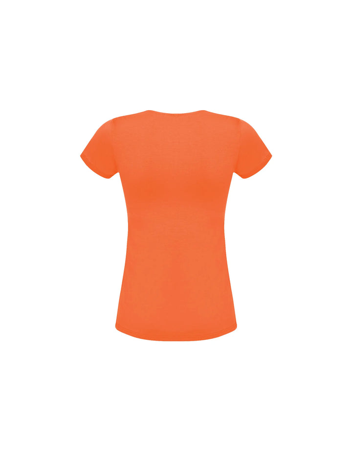 Antigel by Lise Charmel - Simply Perfect Short Sleeved Top Orange Safrane