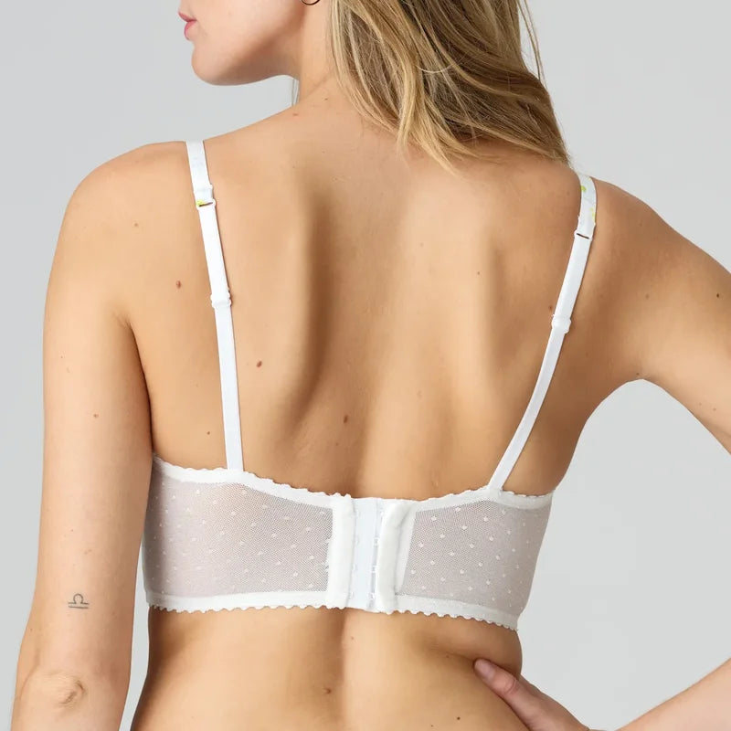 Marie Jo - Chen Balcony Bra Horizontal Seam White Yacht