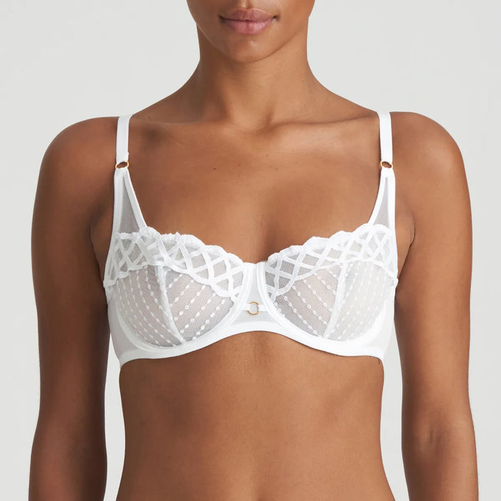 Marie Jo - Jhana Balcony Bra Vertical Seam White