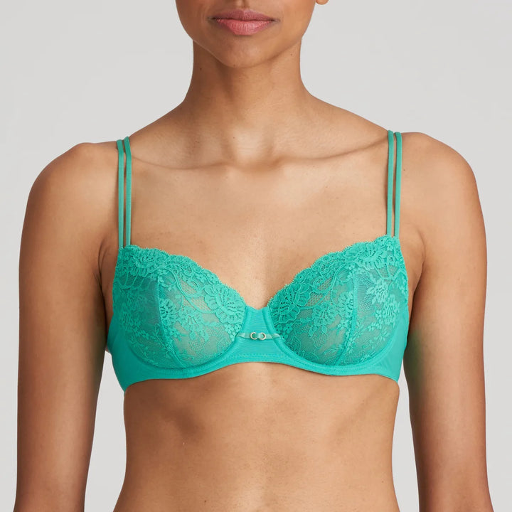 Marie Jo - Melipha Balcony Bra Vertical Seam Vivid Green