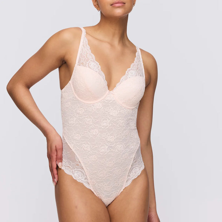 Marie Jo - Cyrile Padded Plunge Body Crystal Pink