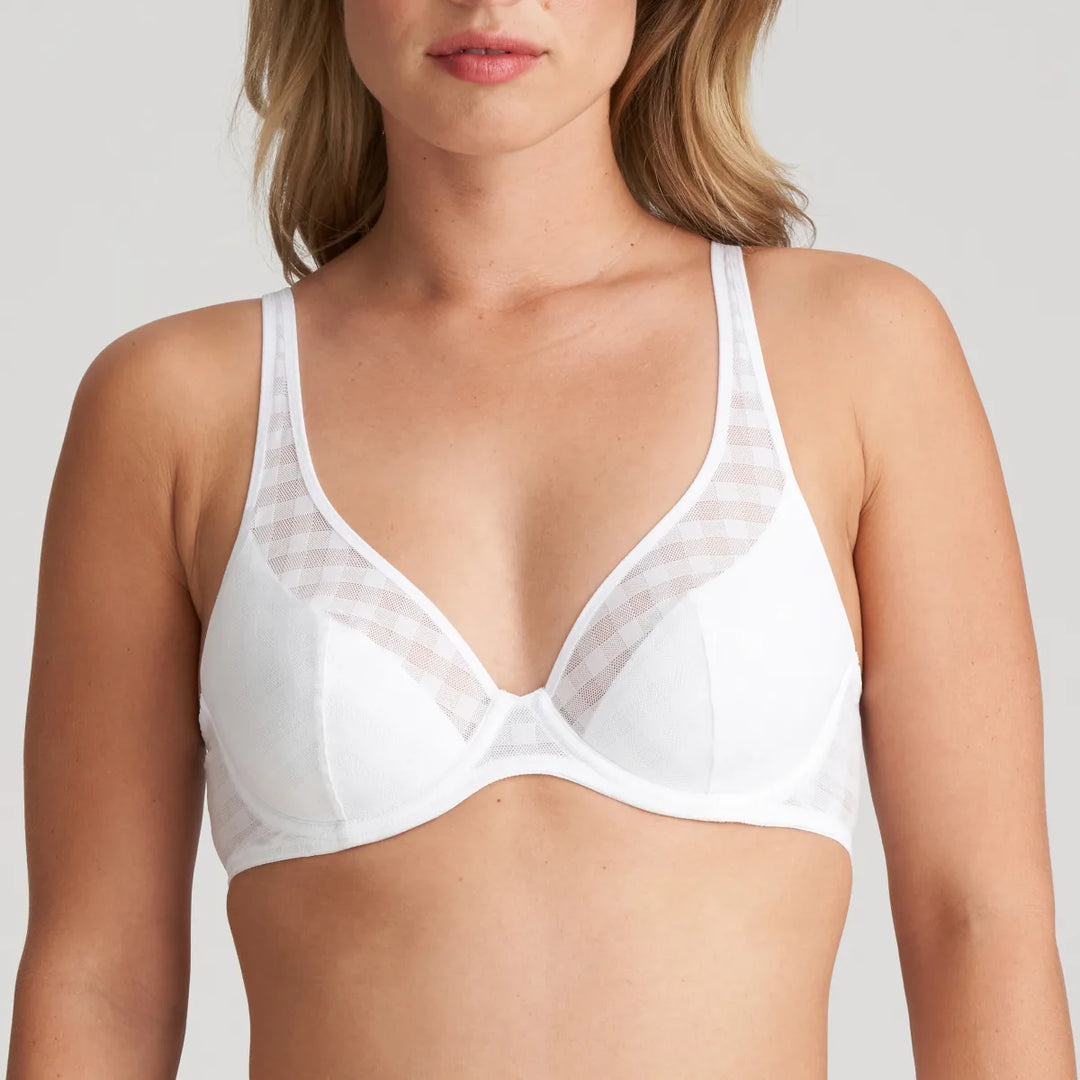 Marie Jo - Jereme Half Padded Plunge Bra White