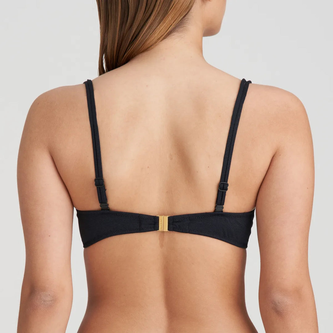 Marie Jo Swimwear - Dahu Padded Bikini Top Heartshape Black