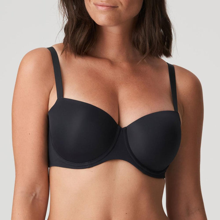 PrimaDonna Figuras Padded Bra Balcony Charcoal