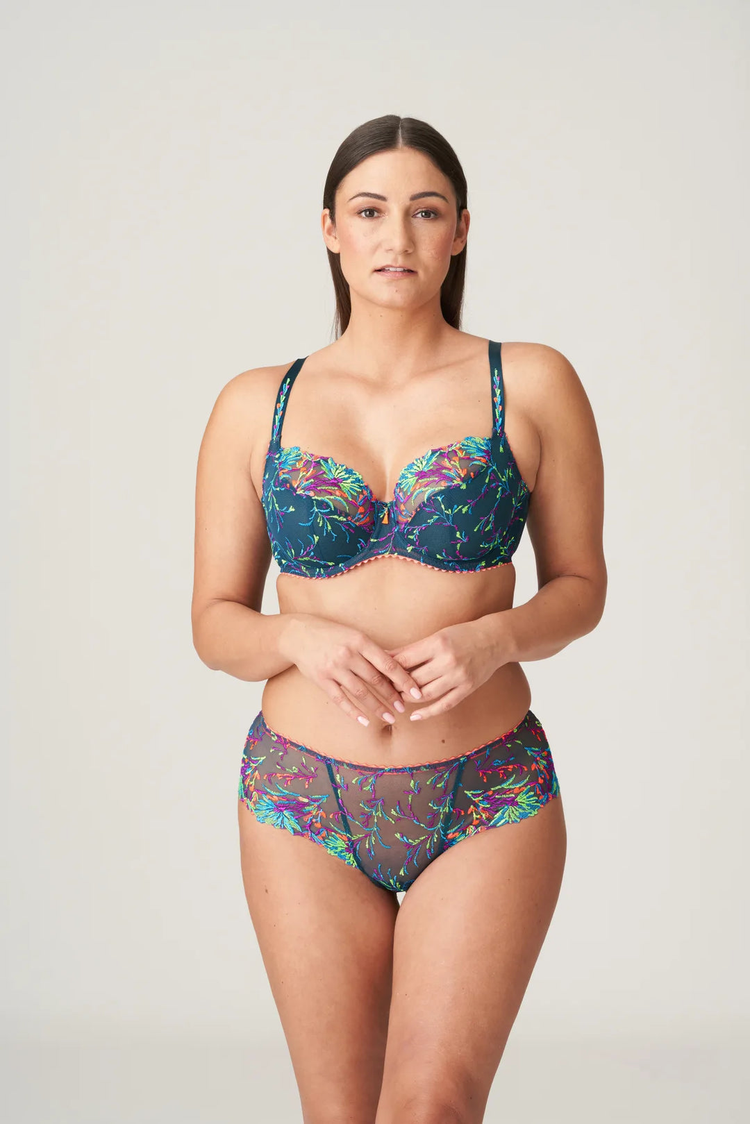 PrimaDonna Las Salinas Balcony Bra Tulip Seam Empire Green