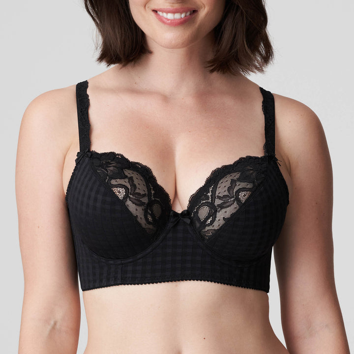 PrimaDonna Madison Plunge Bra Longline Black