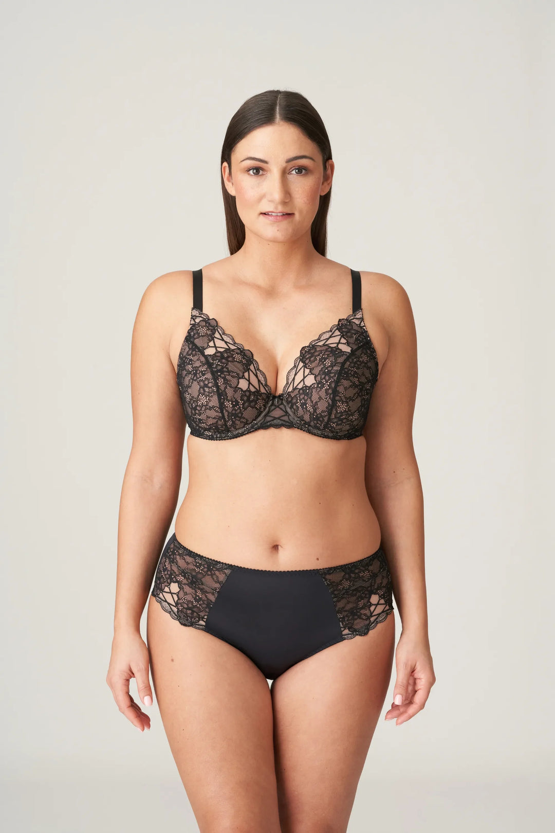 PrimaDonna Livonia Half Padded Plunge Bra Black