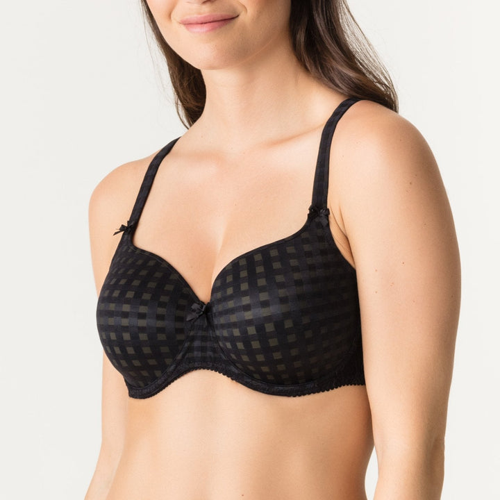 PrimaDonna Madison Padded Bra Heart Shape Black