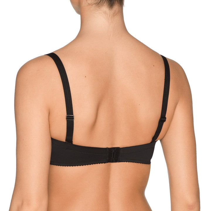 PrimaDonna Satin Strapless Non Padded Black