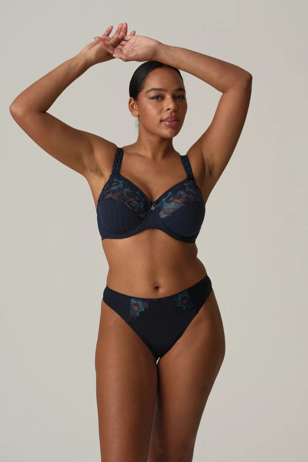 PrimaDonna Deauville Thong Velvet Blue