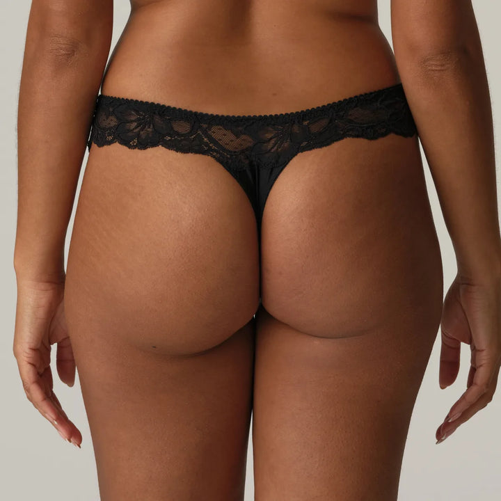 PrimaDonna Madison Thong Black Tailor