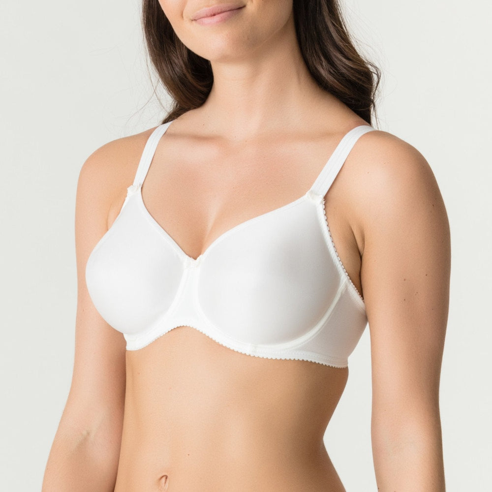 PrimaDonna Satin Seamless Non Padded Bra Natural