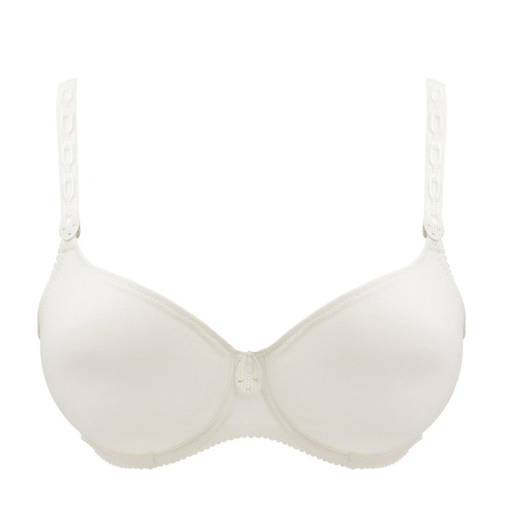 PrimaDonna Satin Seamless Underwired Non Padded Bra Natural