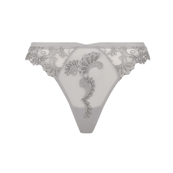 Lise Charmel - Dressing Floral Thong Dressing Argent | Ouh La La