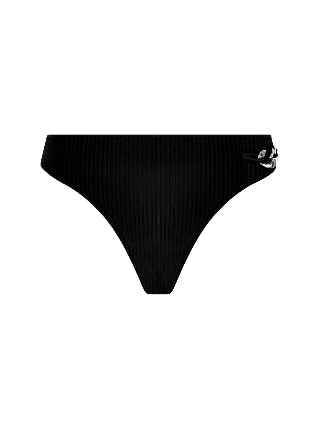 Antigel Swimwear - La Stricto Chic Wide Side Bikini Brief Noir