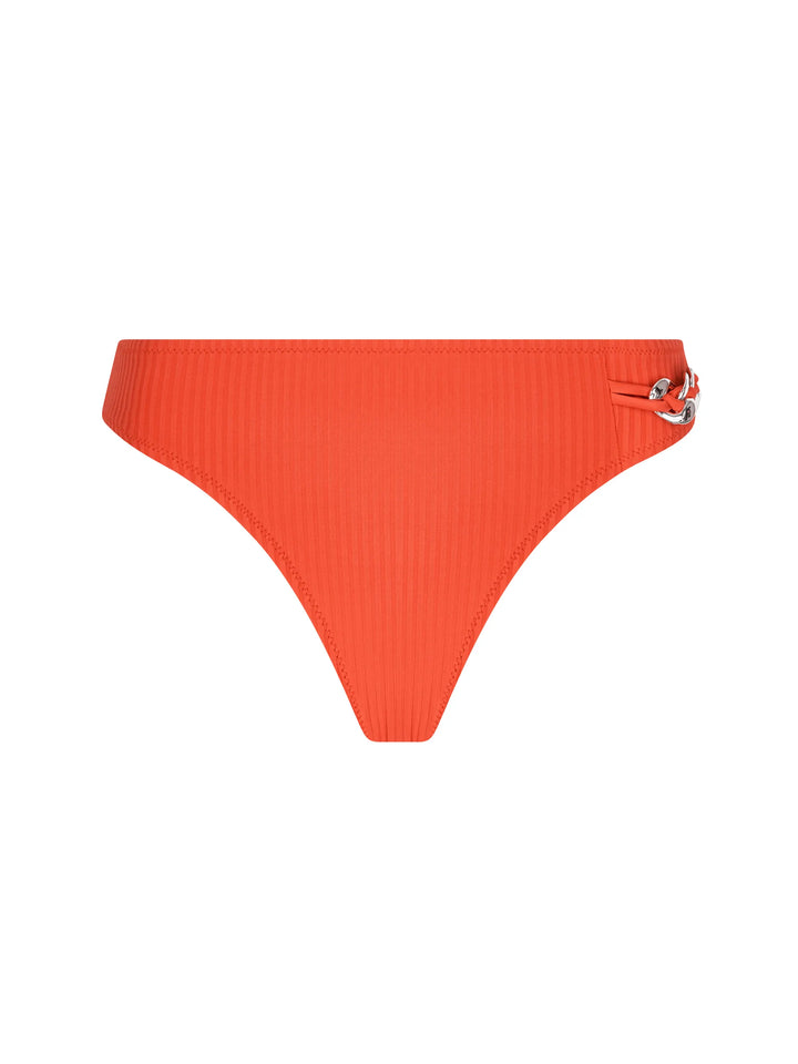 Antigel Swimwear - La Stricto Chic Wide Side Bikini Brief Stricto Orange