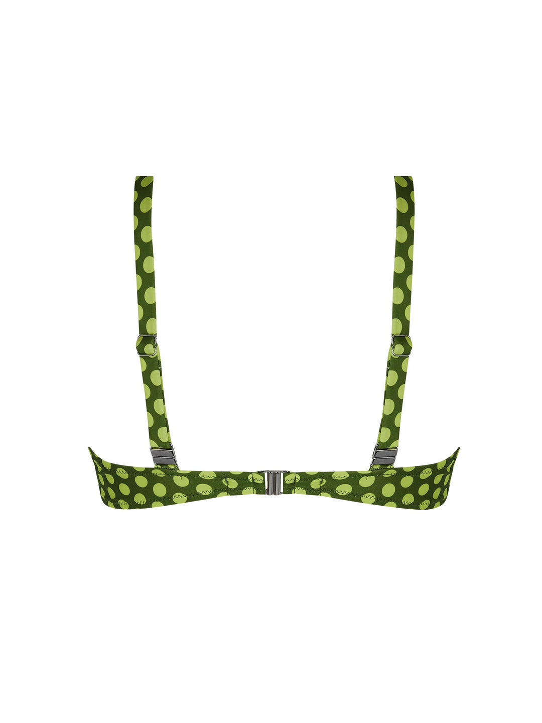 Antigel Swimwear by Lise Charmel - La Petillante Halter Underwired Bikini Top Bulles Green