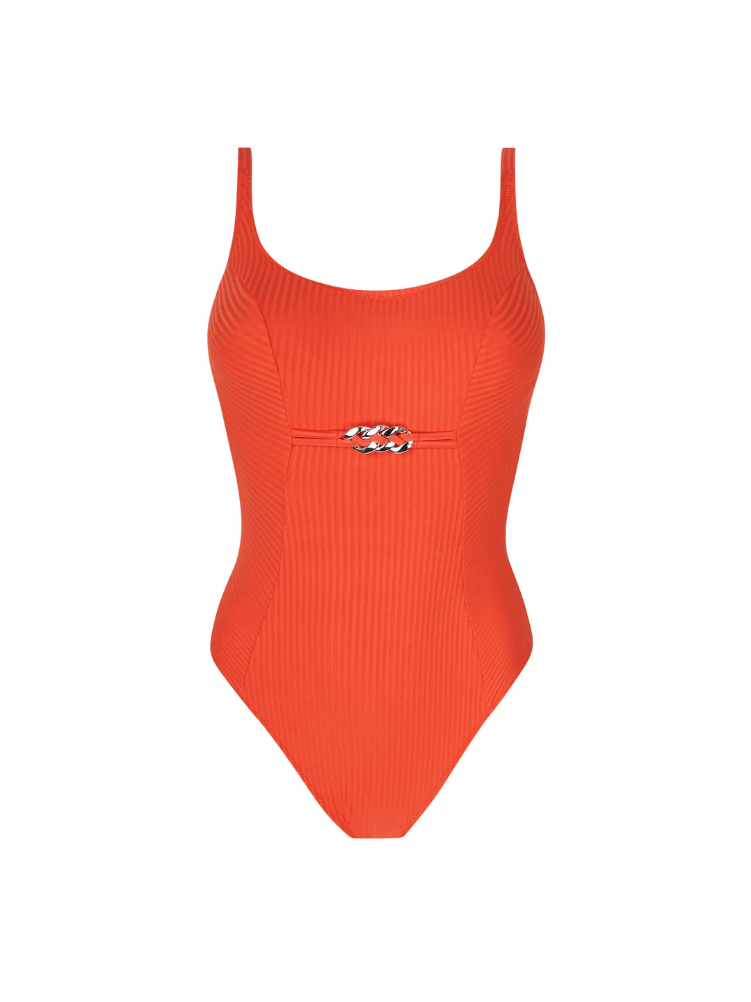 Antigel Swimwear - La Stricto Chic Full Cup Underwired Swimsuit Stricto Orange