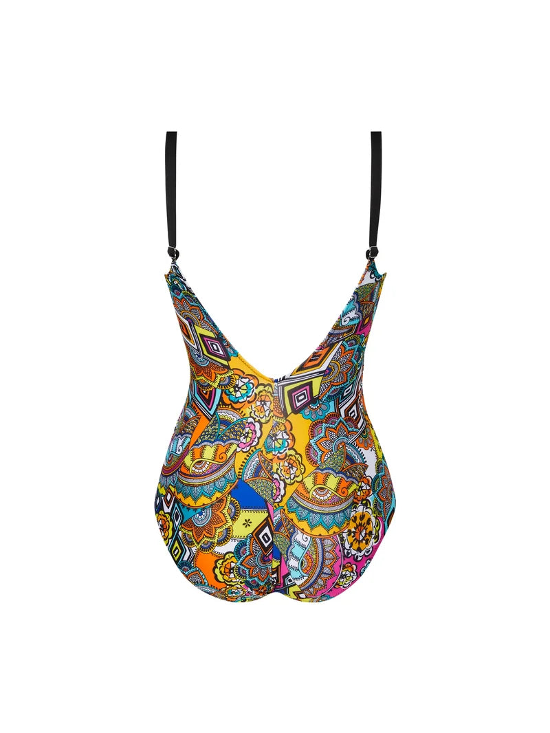 Antigel Swimwear by Lise Charmel - La Nomade Full Cup Underwired Swimsuit Eclat Nomade