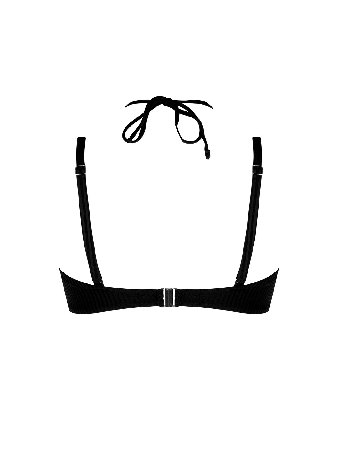 Antigel Swimwear - La Stricto Chic Fuller Cup Strapless Bikini Top Noir