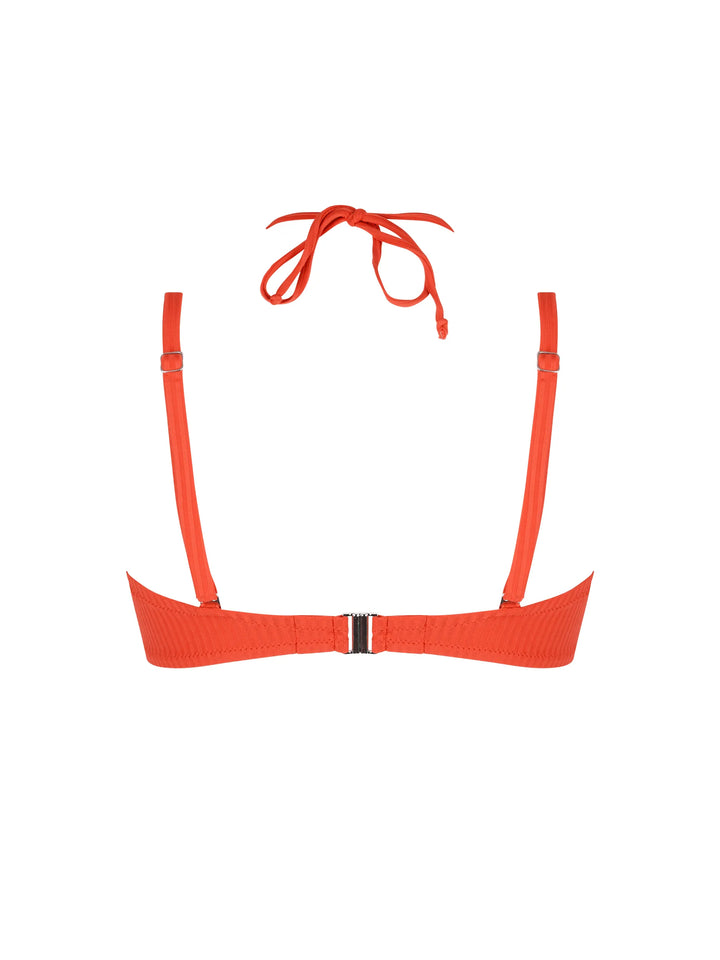 Antigel Swimwear - La Stricto Chic Fuller Cup Strapless Bikini Top Stricto Orange