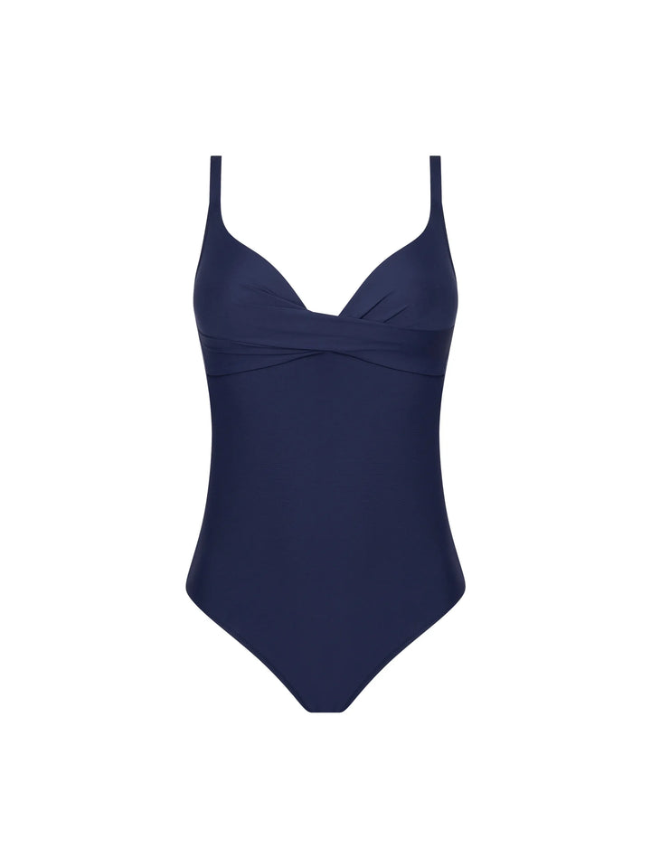 Antigel Swimwear By Lise Charmel - La Chiquissima Non-Wire Padded Swimsuit Mer Marine