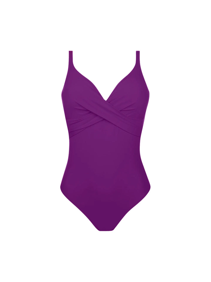 Antigel Swimwear By Lise Charmel - La Chiquissima Multi-Position Non-Wire Swimsuit Mer Amethyste