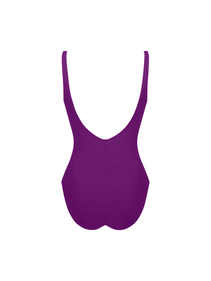 Antigel Swimwear By Lise Charmel - La Chiquissima Multi-Position Non-Wire Swimsuit Mer Amethyste