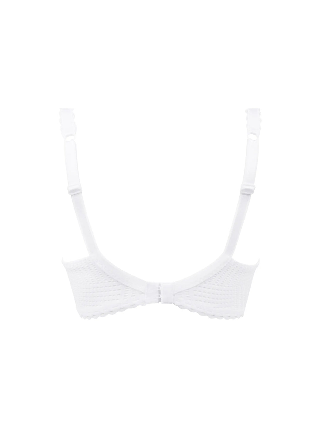 Antigel by Lise Charmel - Tressage Graphic Full Cup Support Bra Tressage Blanc