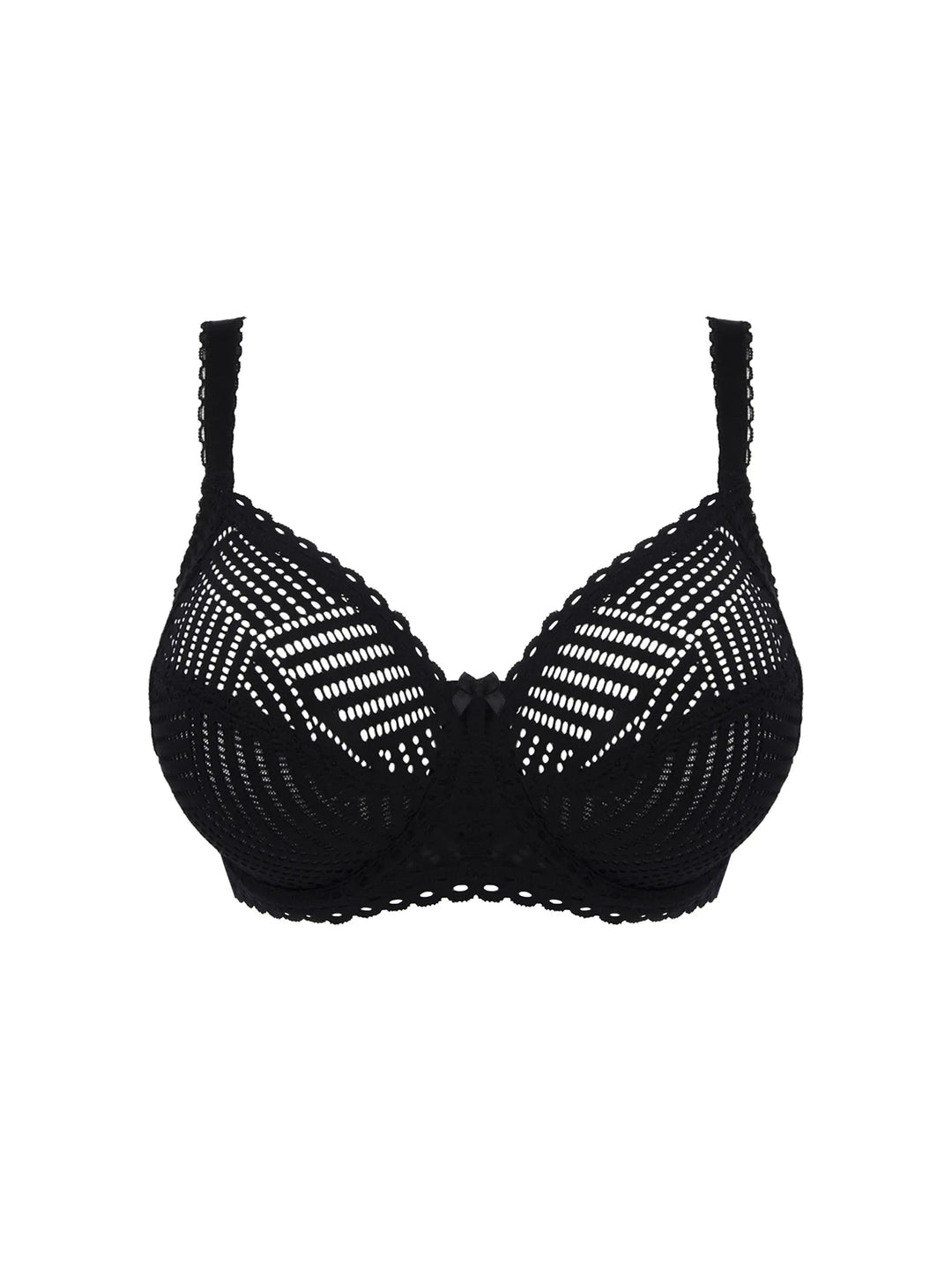 Antigel by Lise Charmel - Tressage Graphic Full Cup Support Bra Tressage Noir