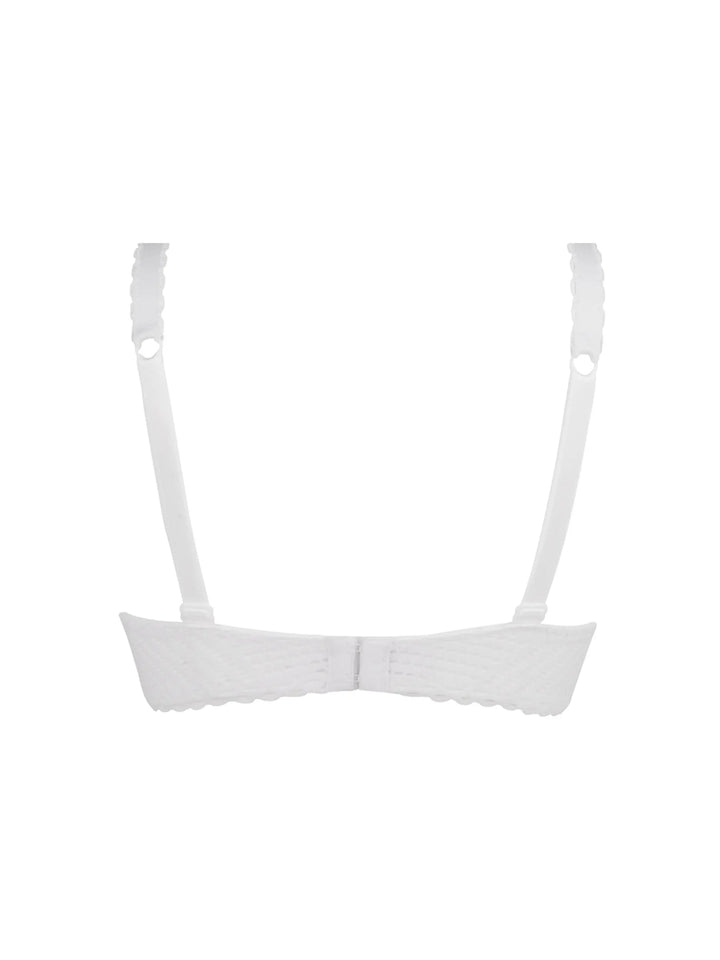 Antigel by Lise Charmel - Tressage Graphic Non-Wired Triangle Support Bra Tressage Blanc